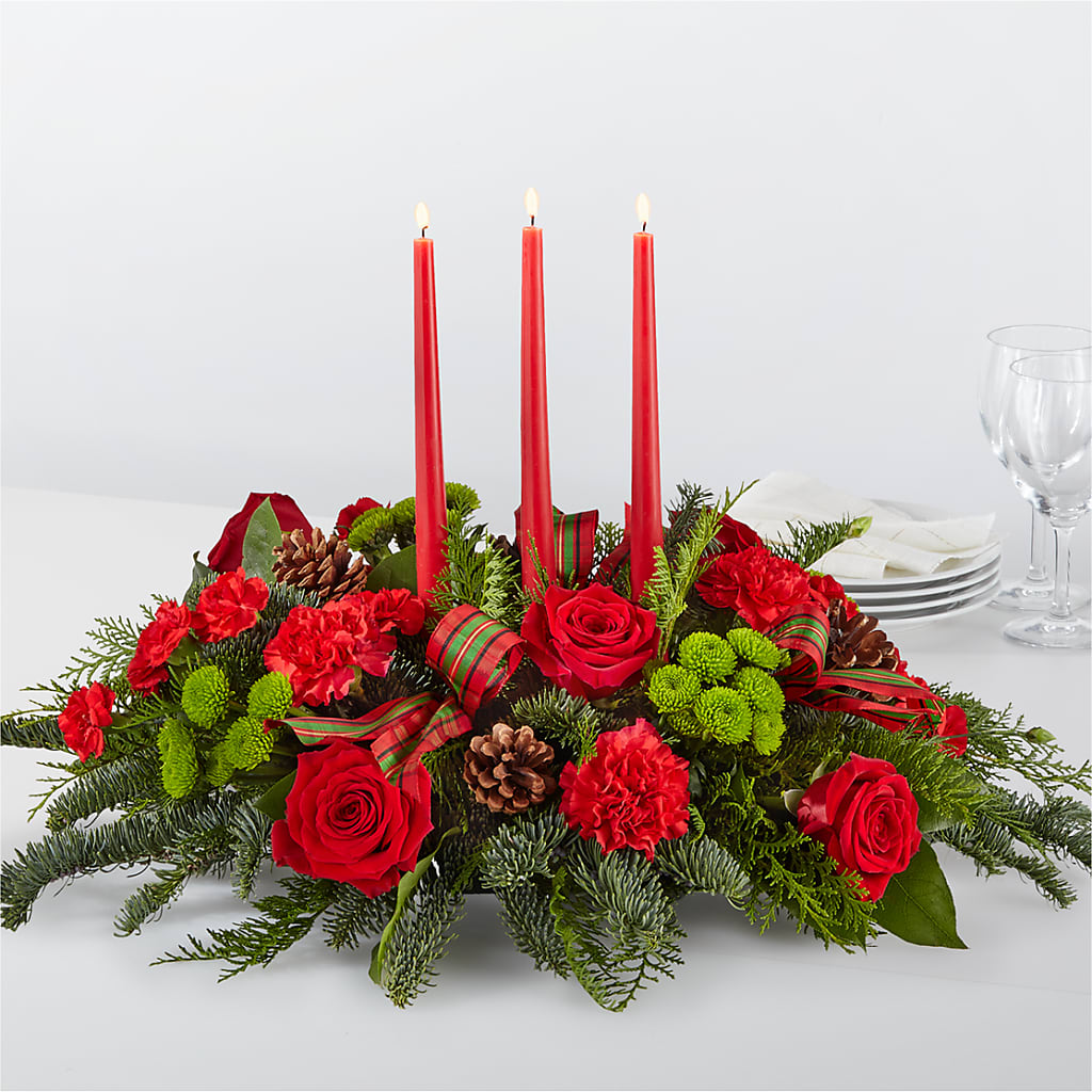 By the Candlelight Centerpiece – Bruce Philp Florist, Windsor ON