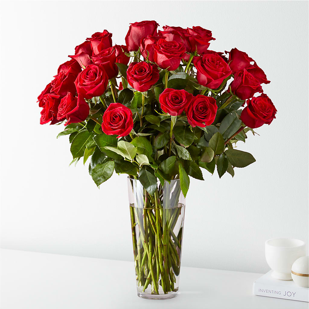 Long Stem Red Rose Bouquet – Bruce Philp Florist, Windsor ON