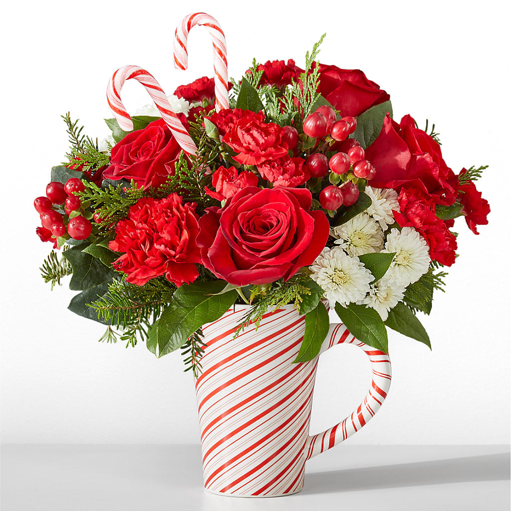 Peppermint Swirl Mug – Bruce Philp Florist, Windsor ON