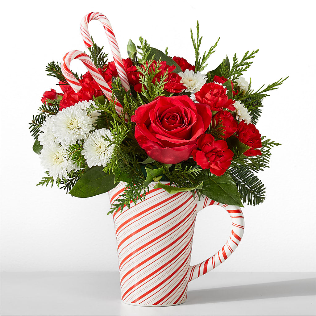 Peppermint Swirl Mug – Bruce Philp Florist, Windsor ON