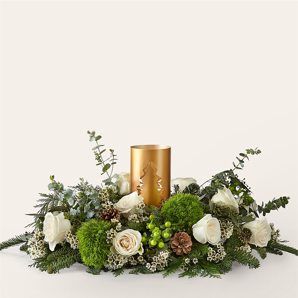 Chestnuts Roasting Centerpiece – Bruce Philp Florist, Windsor ON