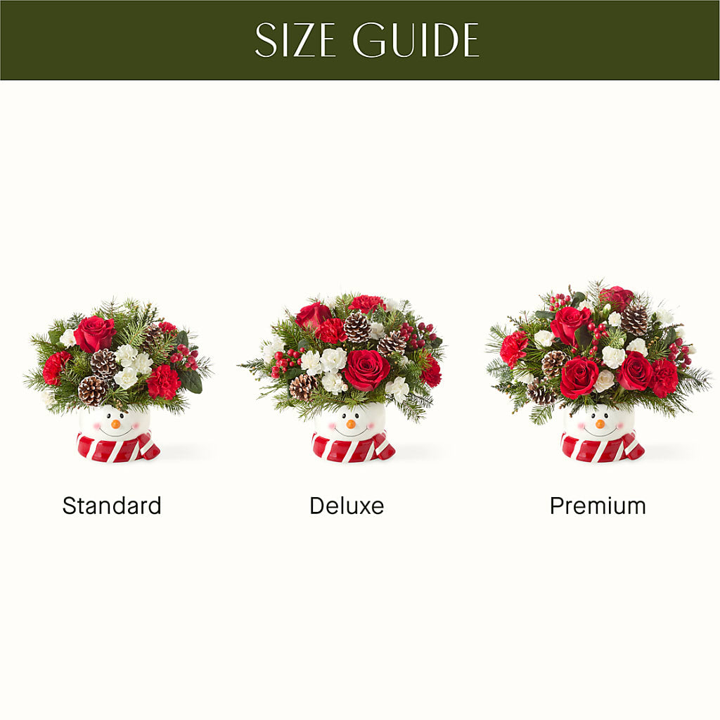 Jolly Snowman Bouquet – Bruce Philp Florist, Windsor ON