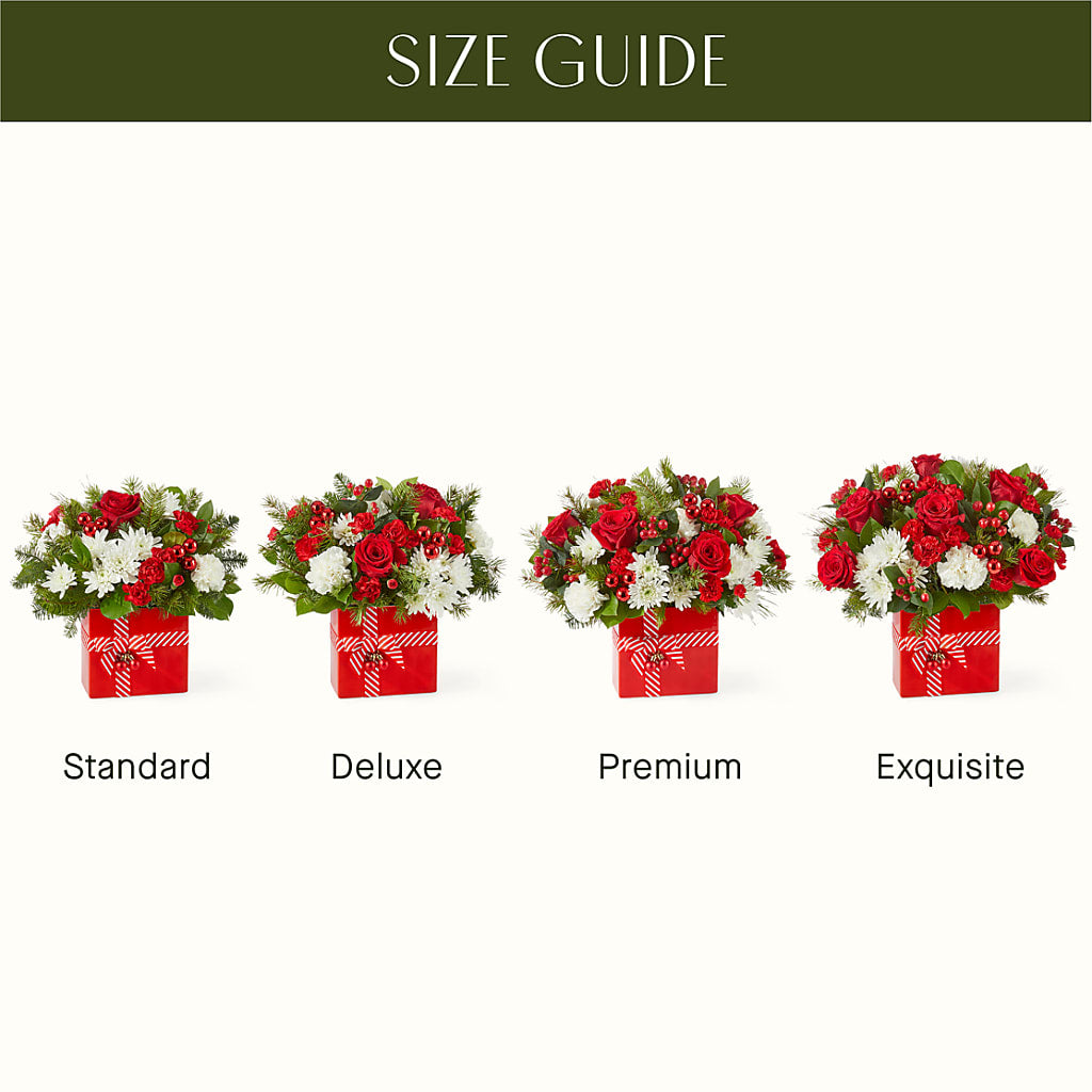 Presents Under the Tree Bouquet – Bruce Philp Florist, Windsor ON