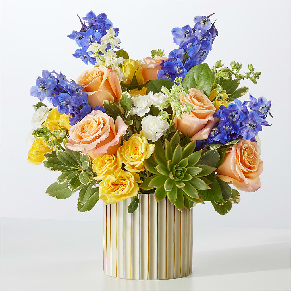 Cobalt Reverie Bouquet – Bruce Philp Florist, Windsor ON