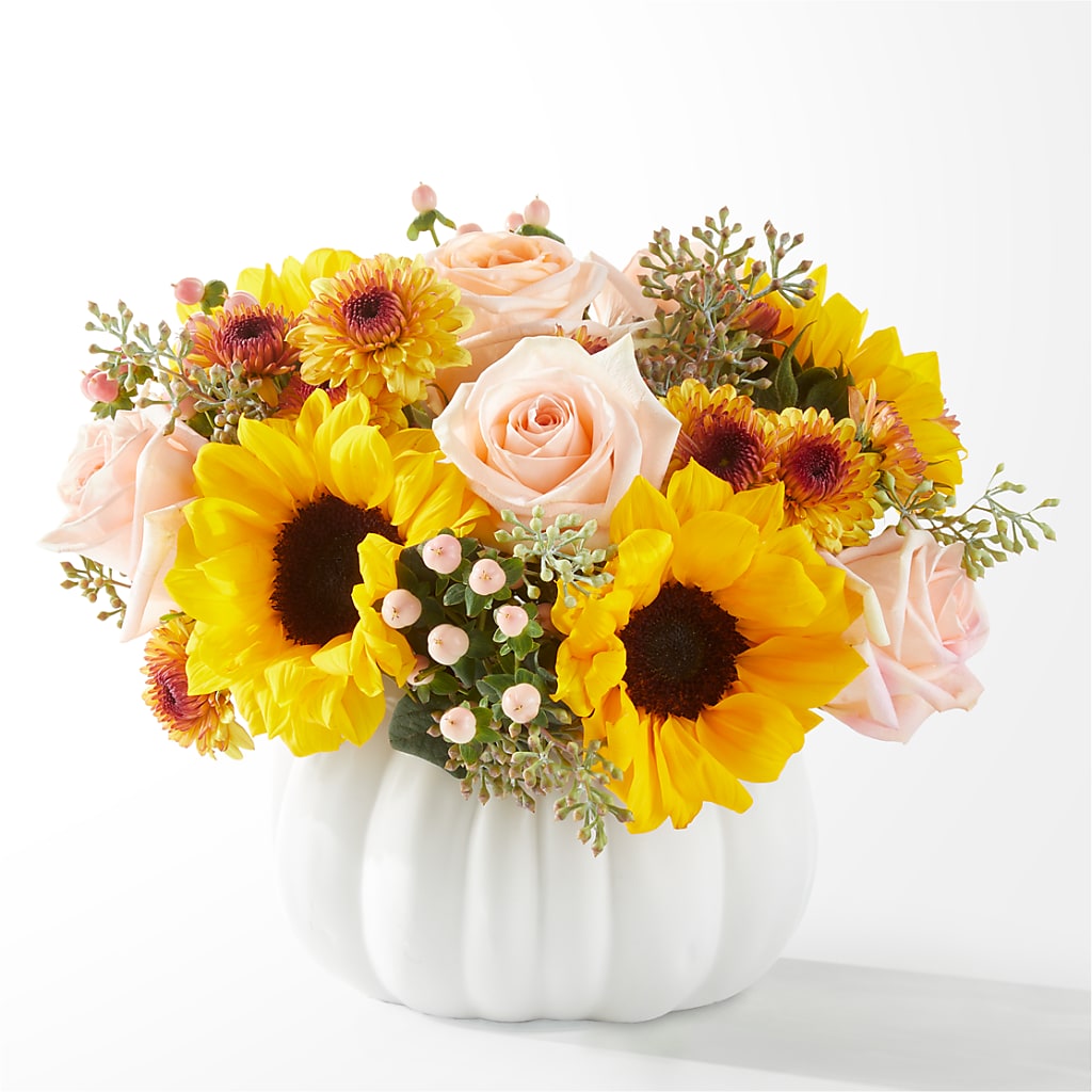 Pumpkin to Talk About Bouquet – Bruce Philp Florist, Windsor ON