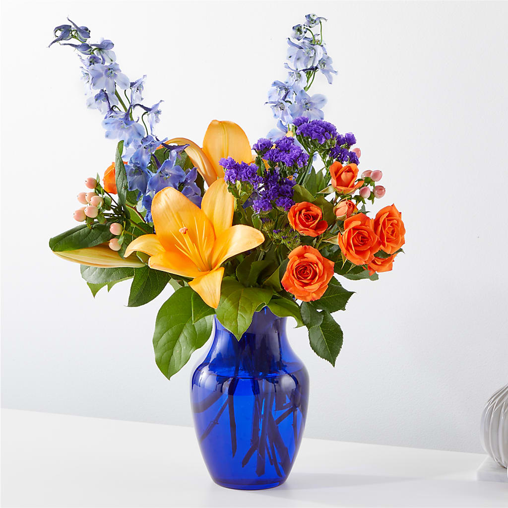 Radiant Citrus Bouquet – Bruce Philp Florist, Windsor ON