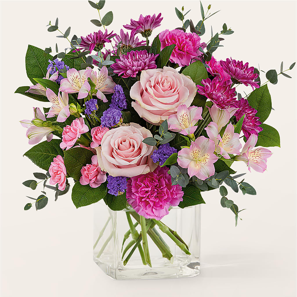 Rosy Radiance Bouquet – Bruce Philp Florist, Windsor ON
