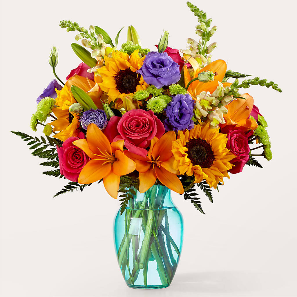 Double Rainbow Bouquet – Bruce Philp Florist, Windsor ON