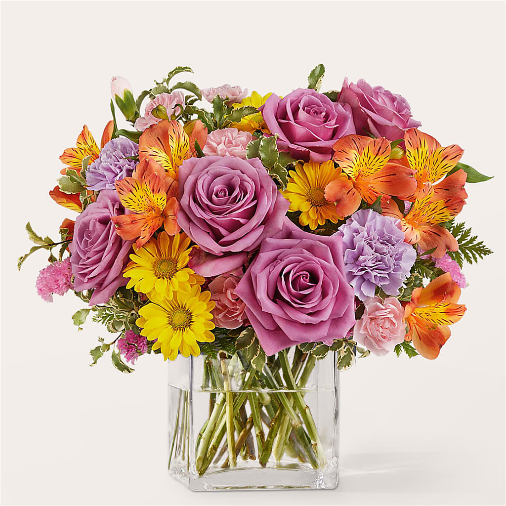 Shades of Happiness Bouquet – Bruce Philp Florist, Windsor ON