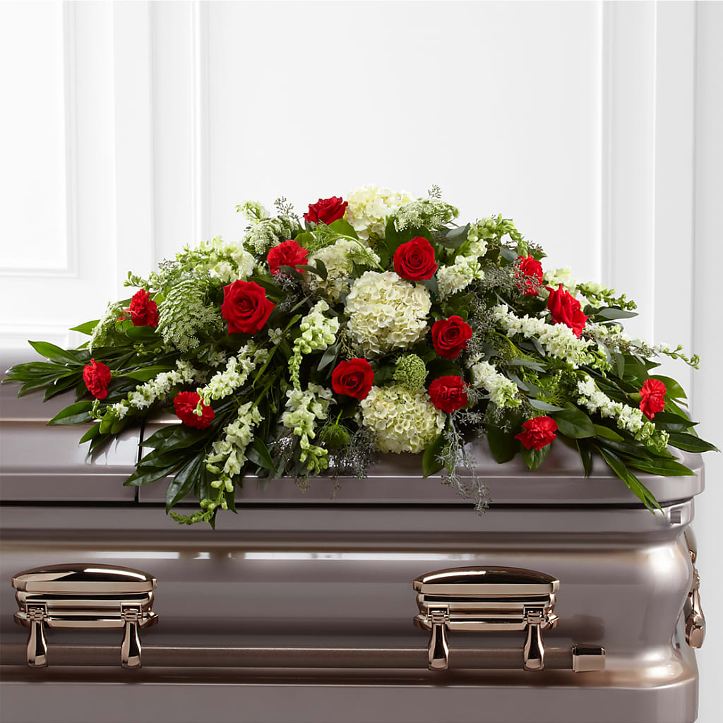 Sincerity Casket Spray – Bruce Philp Florist, Windsor ON