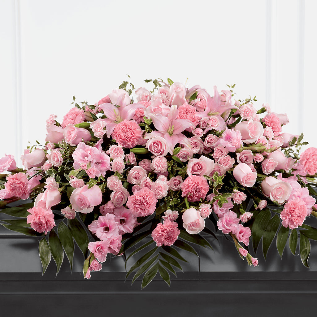 Garden of Comfort Casket Spray (Standard) – Bruce Philp Florist, Windsor ON
