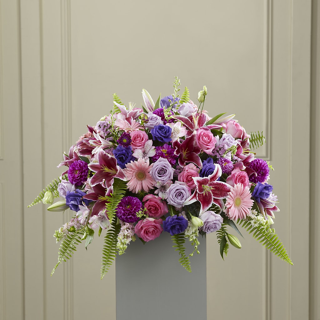 Fare Thee Well Pedestal – Bruce Philp Florist, Windsor ON
