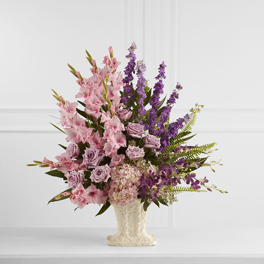 Flowing Garden Arrangement – Bruce Philp Florist, Windsor ON
