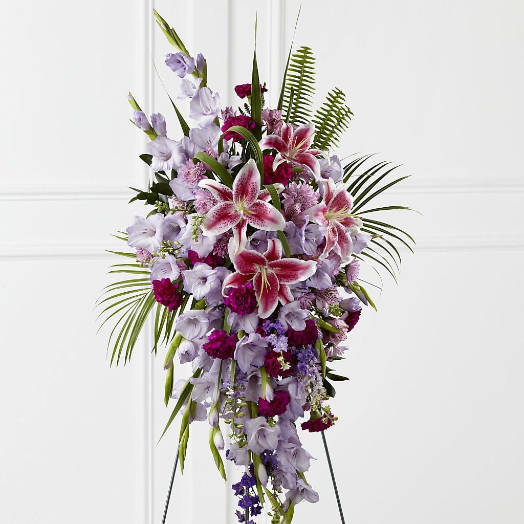Tender Touch Standing Spray – Bruce Philp Florist, Windsor ON