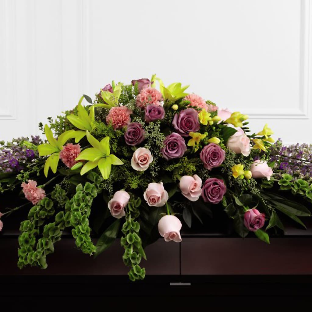 Forever Beloved Casket Spray – Bruce Philp Florist, Windsor ON