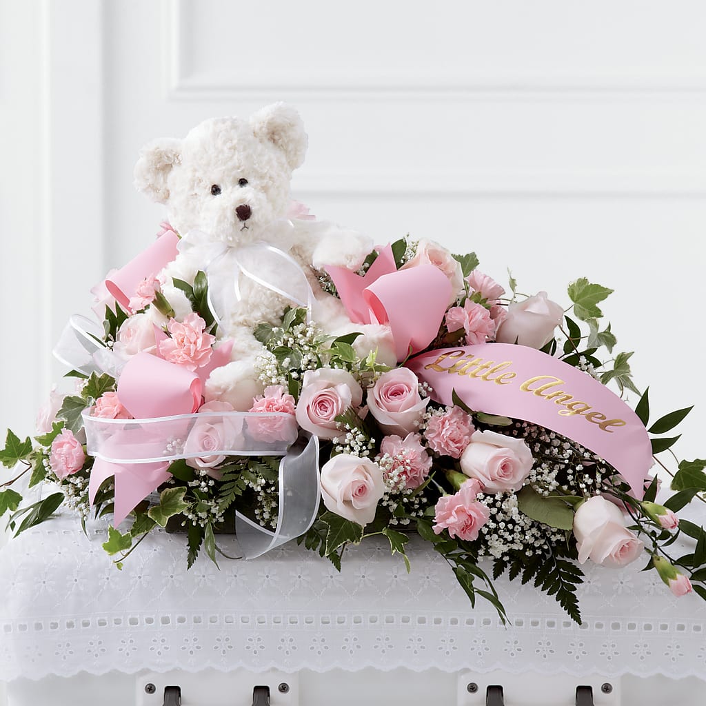 Touch of Sympathy Casket Spray – Bruce Philp Florist, Windsor ON
