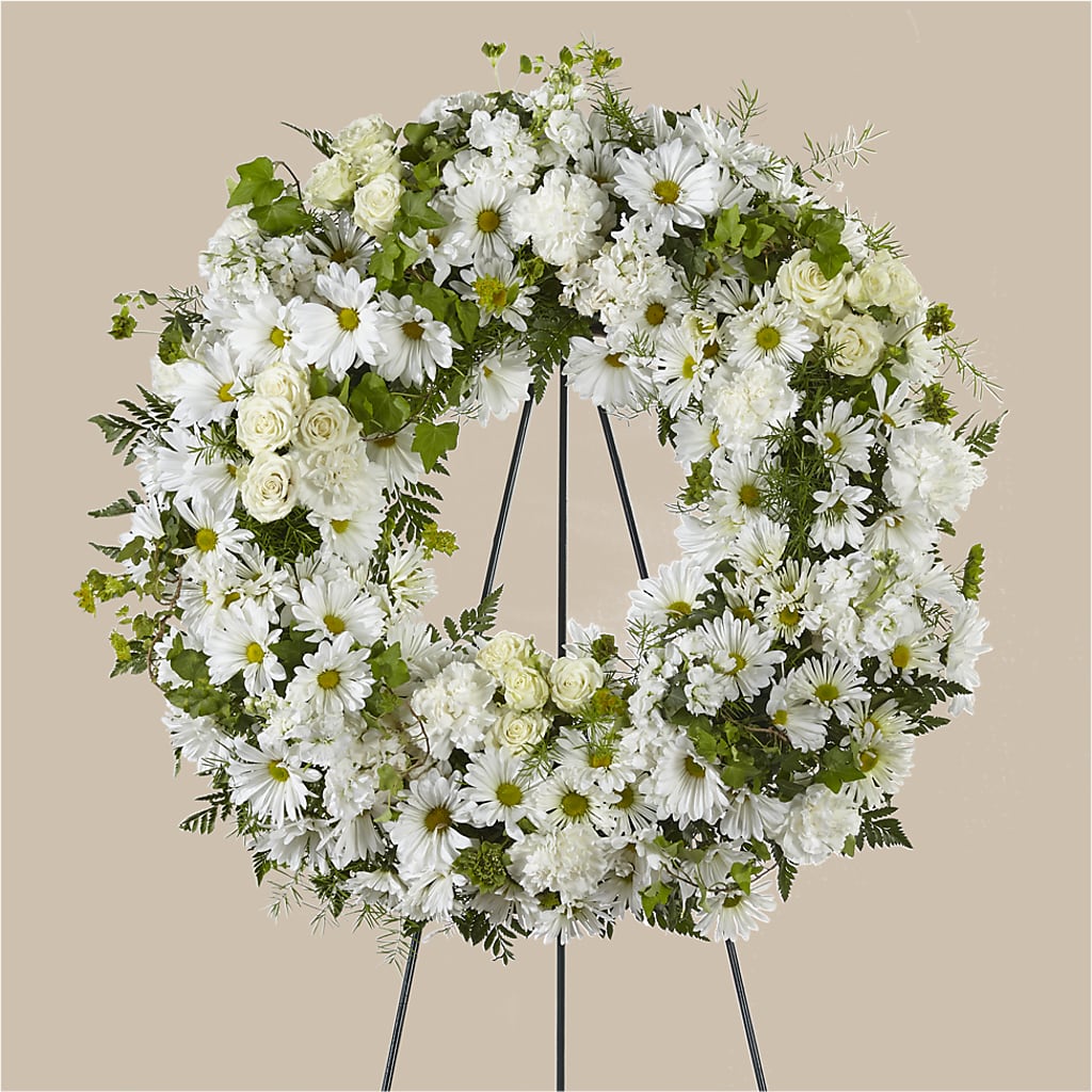 Faithful Wishes Wreath – Bruce Philp Florist, Windsor ON