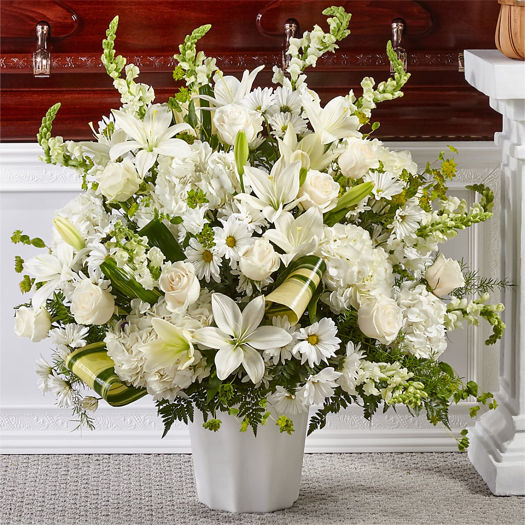 Thoughts of Tranquility Floor Basket – Bruce Philp Florist, Windsor ON