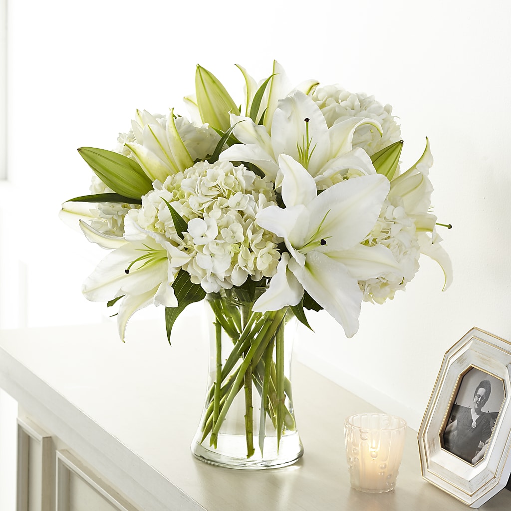 Compassionate Lily Bouquet – Bruce Philp Florist, Windsor ON