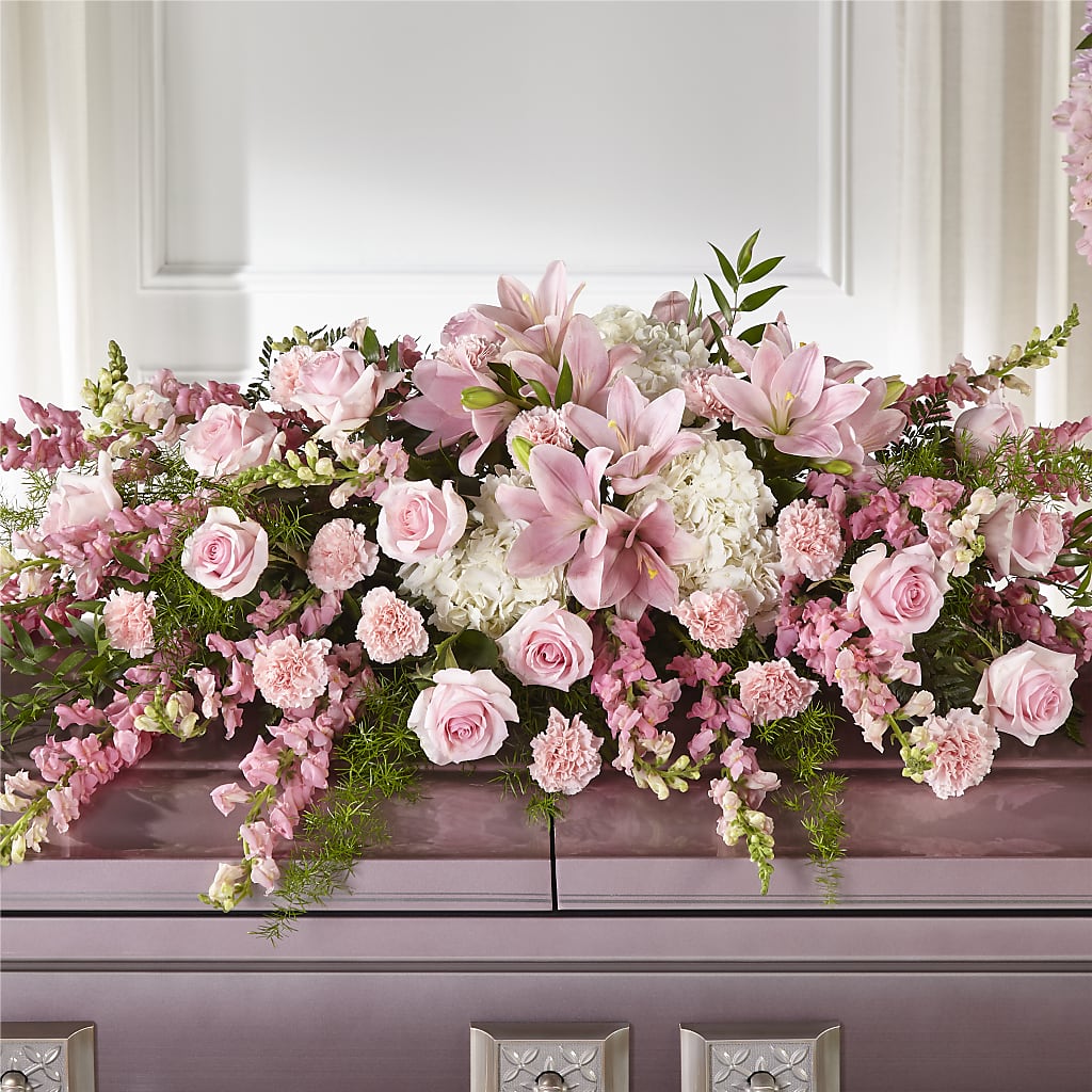 Life & Remembrance Casket Spray – Bruce Philp Florist, Windsor ON