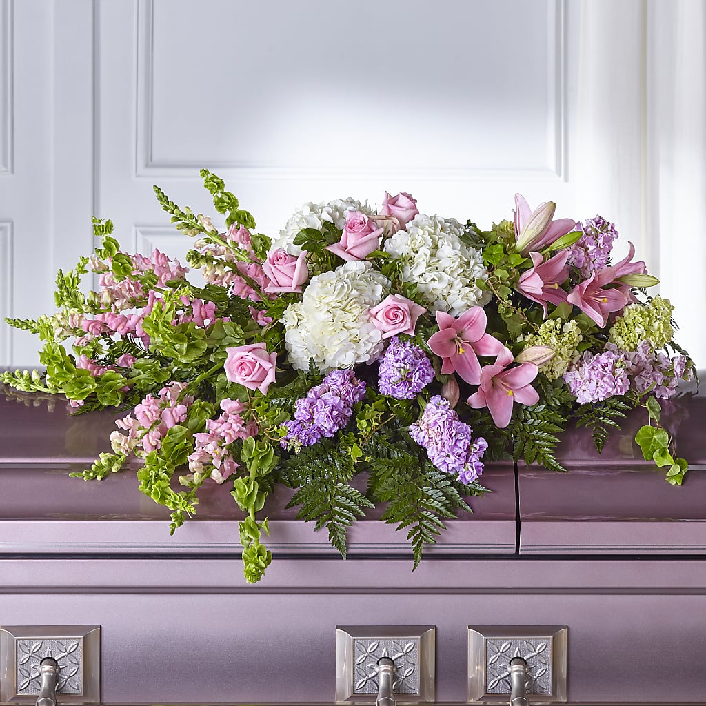 Life's Gratitude Casket Spray – Bruce Philp Florist, Windsor ON