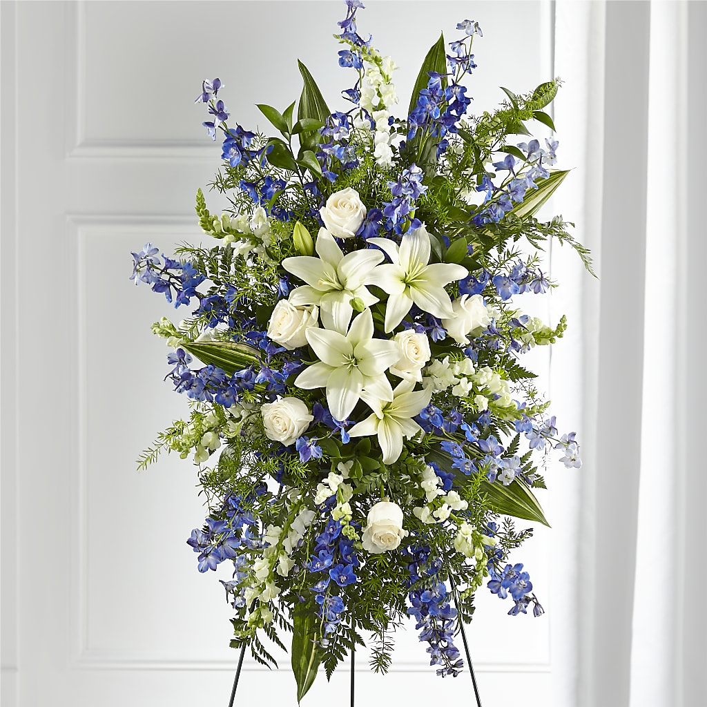 Faithful Friend Standing Spray – Bruce Philp Florist, Windsor ON