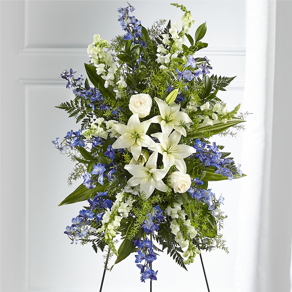 Faithful Friend Standing Spray – Bruce Philp Florist, Windsor ON