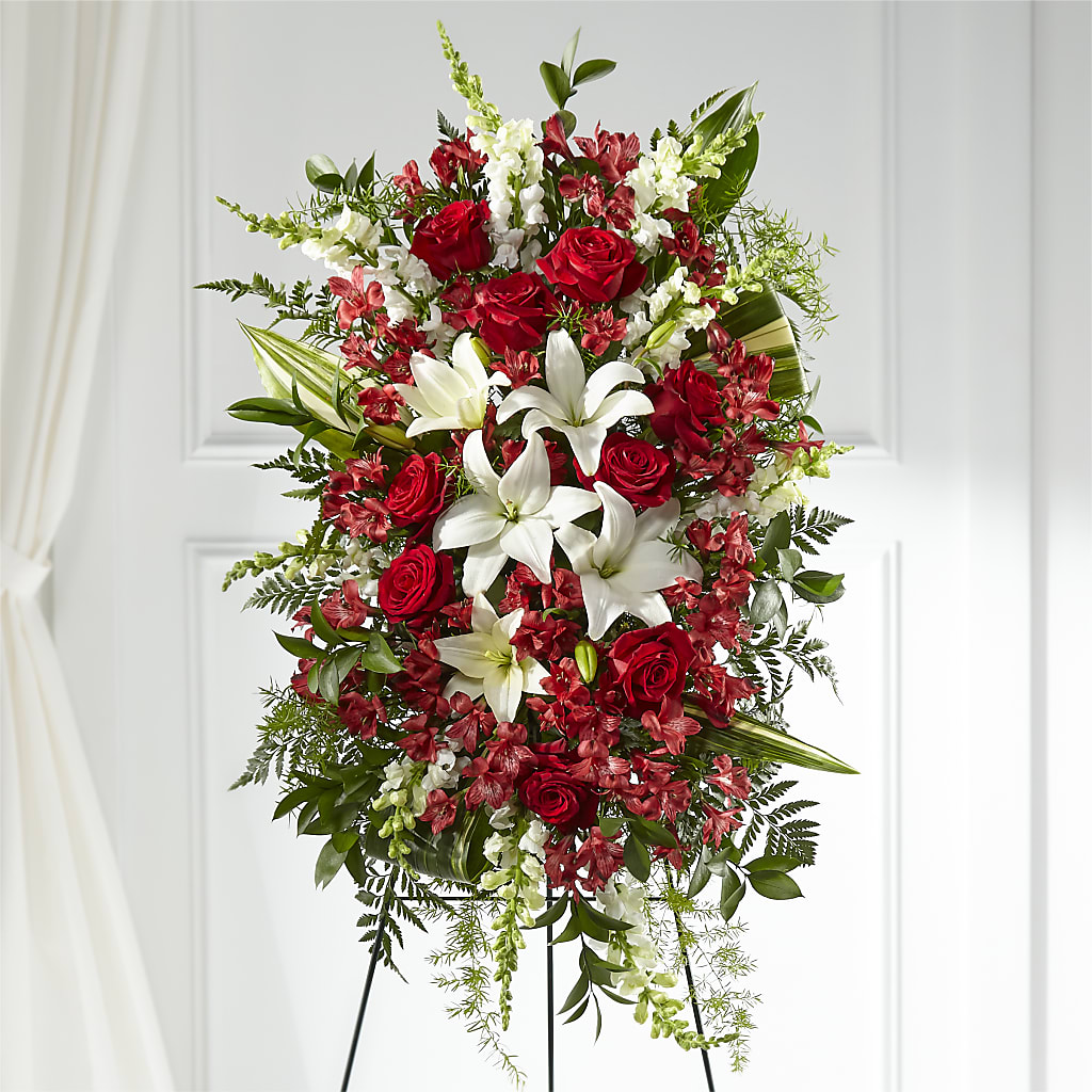 Everlasting Memory Standing Spray – Bruce Philp Florist, Windsor ON