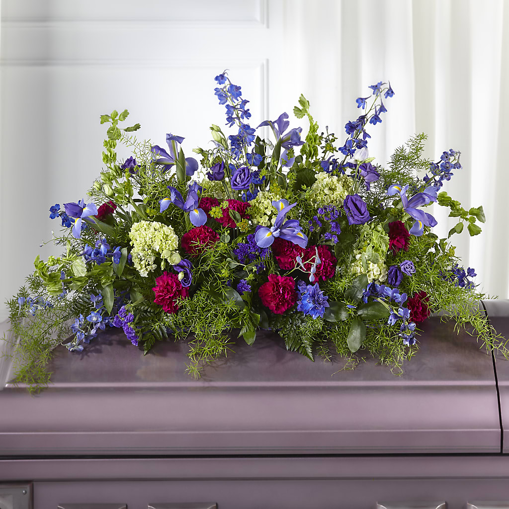 Always Treasured Casket Spray – Bruce Philp Florist, Windsor ON