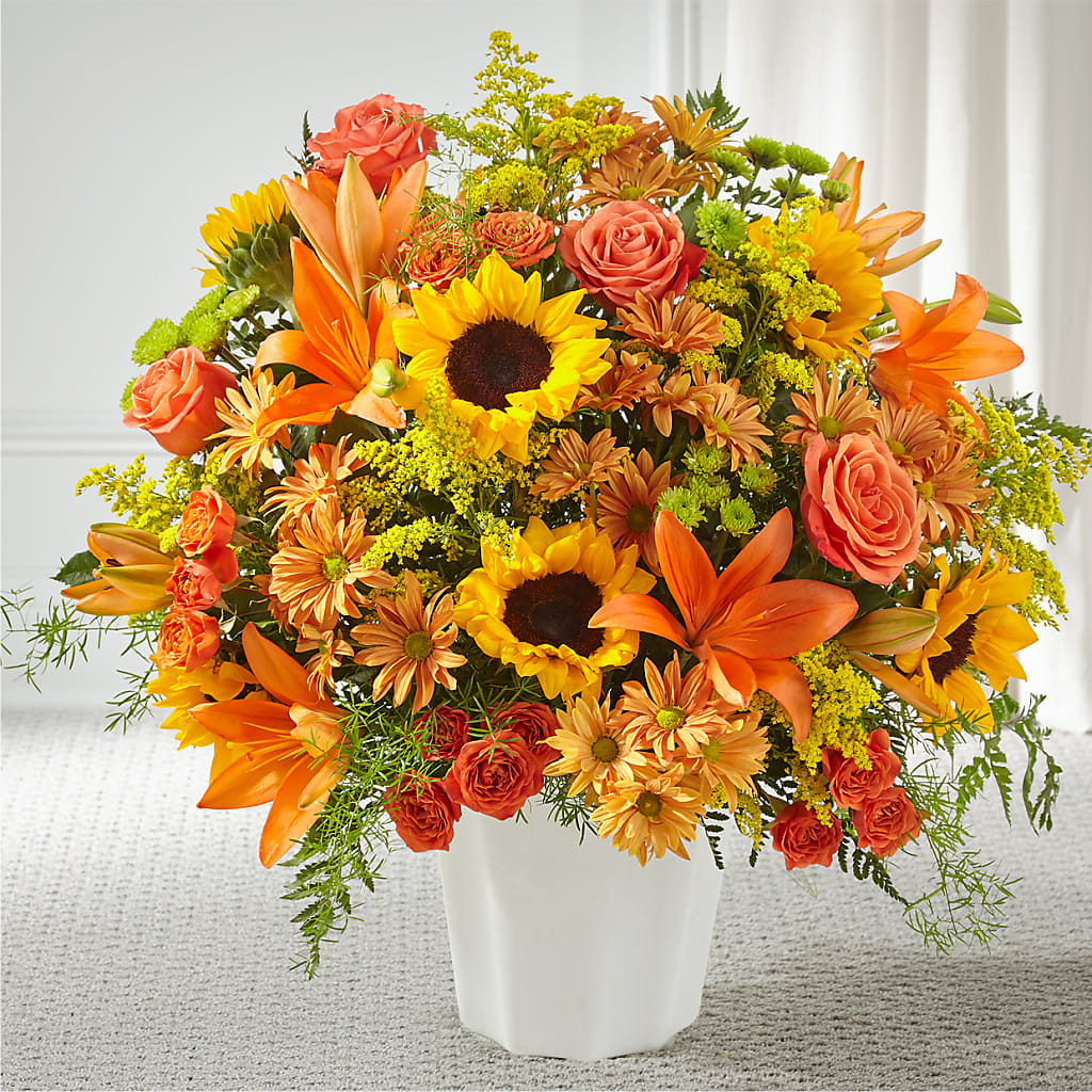 Harvest Thoughts Floor Basket – Bruce Philp Florist, Windsor ON