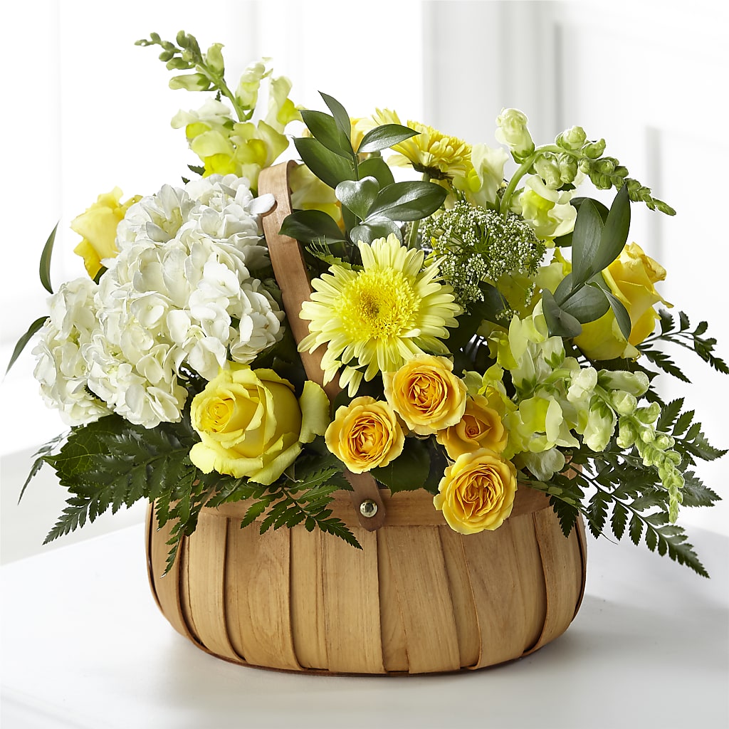 Rustic Remembrance Basket – Bruce Philp Florist, Windsor ON