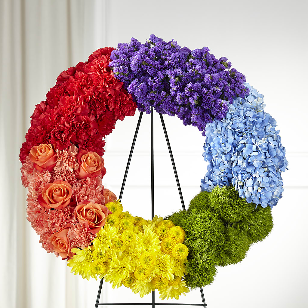 Circle of Love Wreath – Bruce Philp Florist, Windsor ON