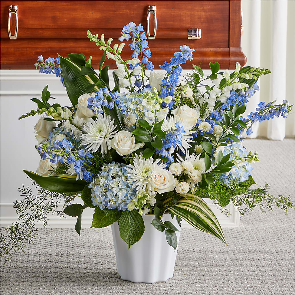 Everlasting Memories Floor Basket – Bruce Philp Florist, Windsor ON