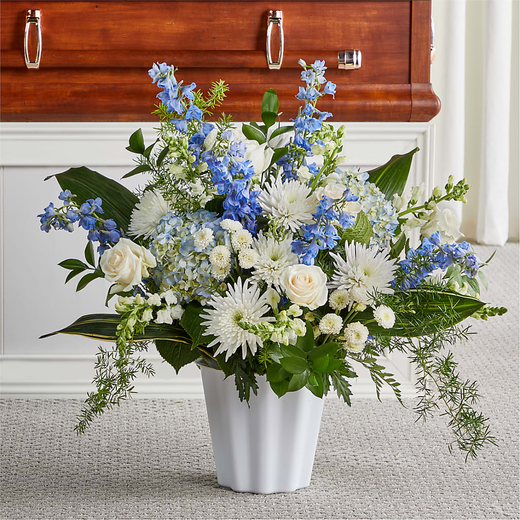 Everlasting Memories Floor Basket – Bruce Philp Florist, Windsor ON