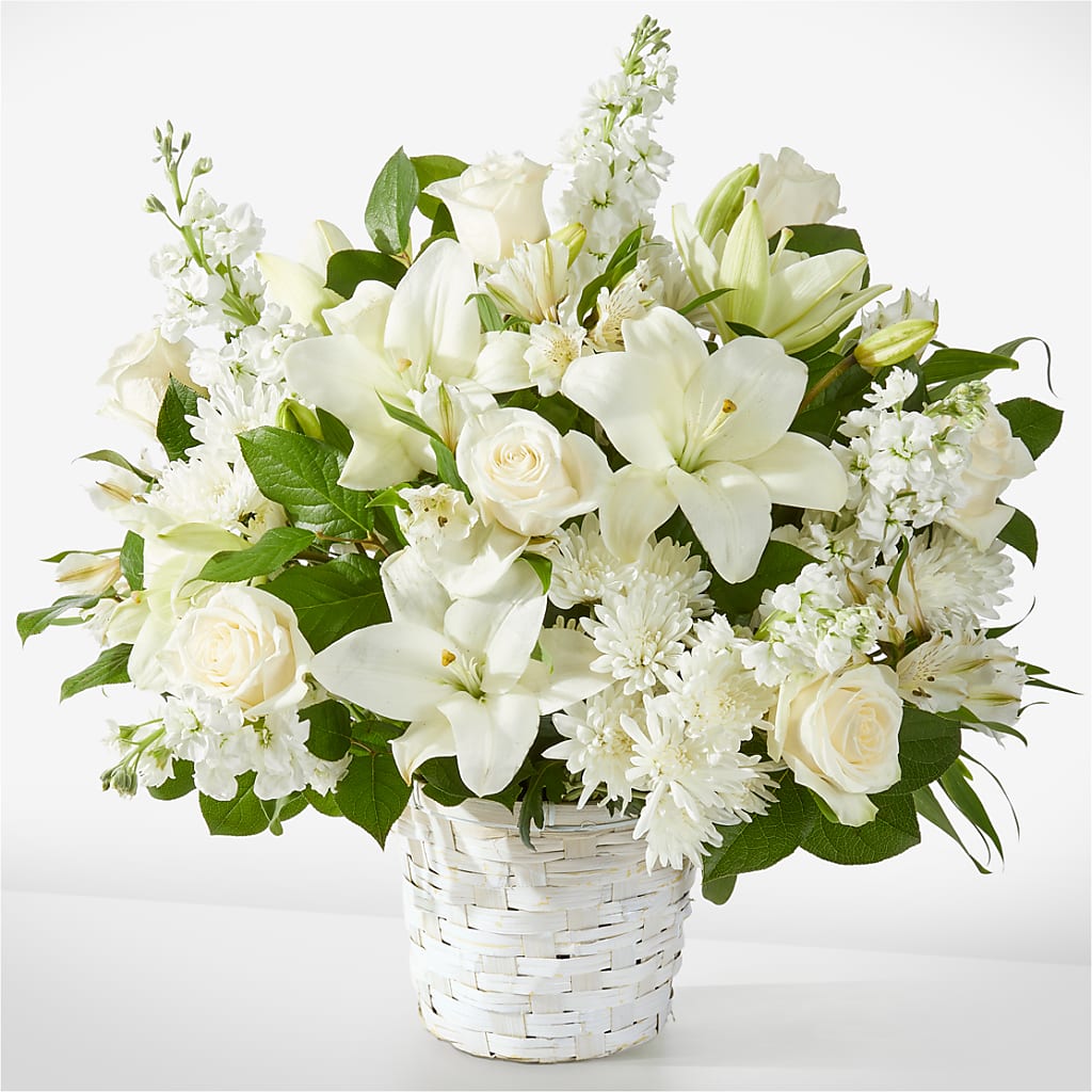 Peaceful Reflections Arrangement – Bruce Philp Florist, Windsor ON