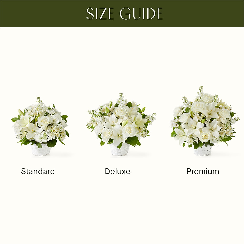 Peaceful Reflections Arrangement – Bruce Philp Florist, Windsor ON