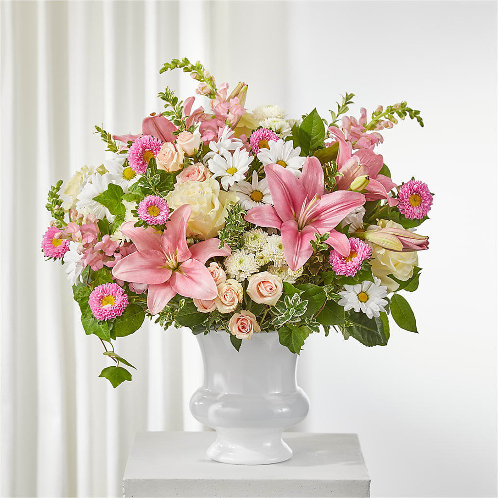 Empathetic Blooms Urn Arrangement – Bruce Philp Florist, Windsor ON