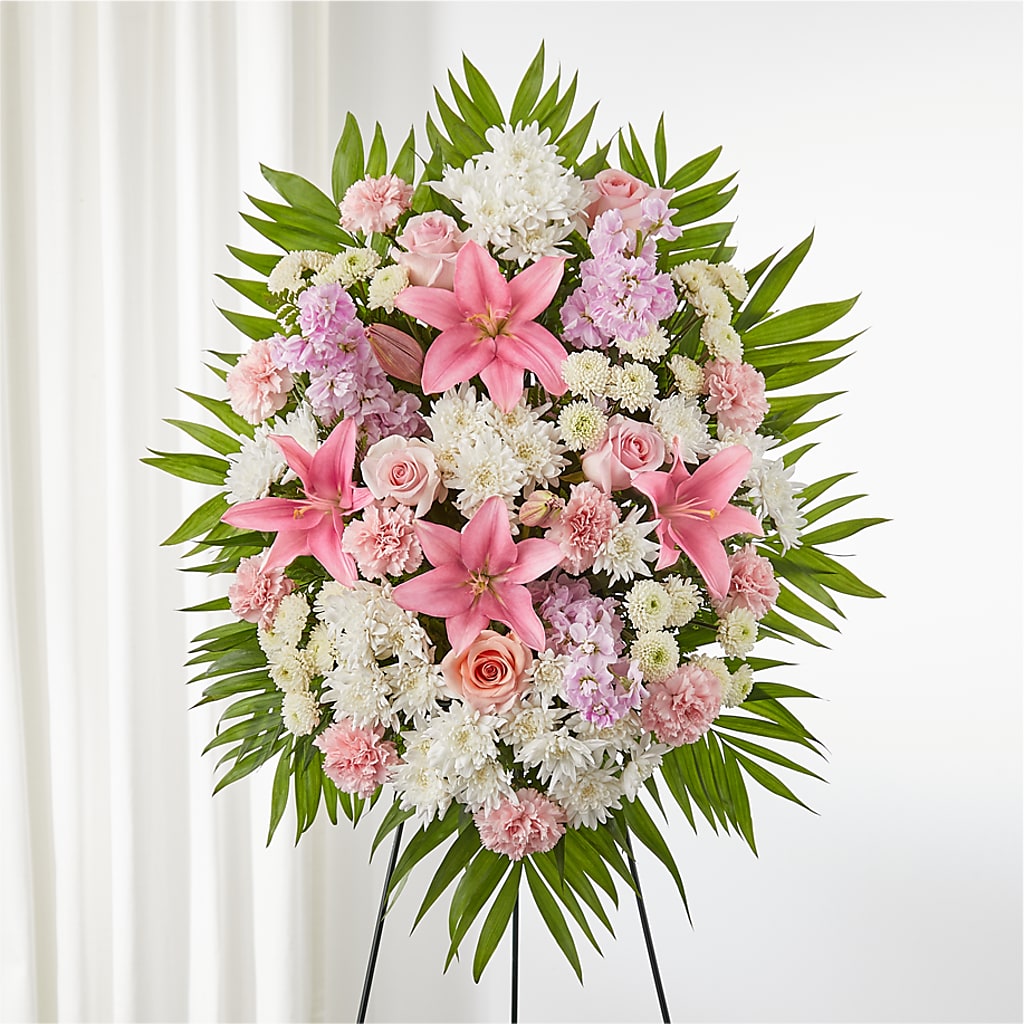 Offering Solace Standing Spray – Bruce Philp Florist, Windsor ON