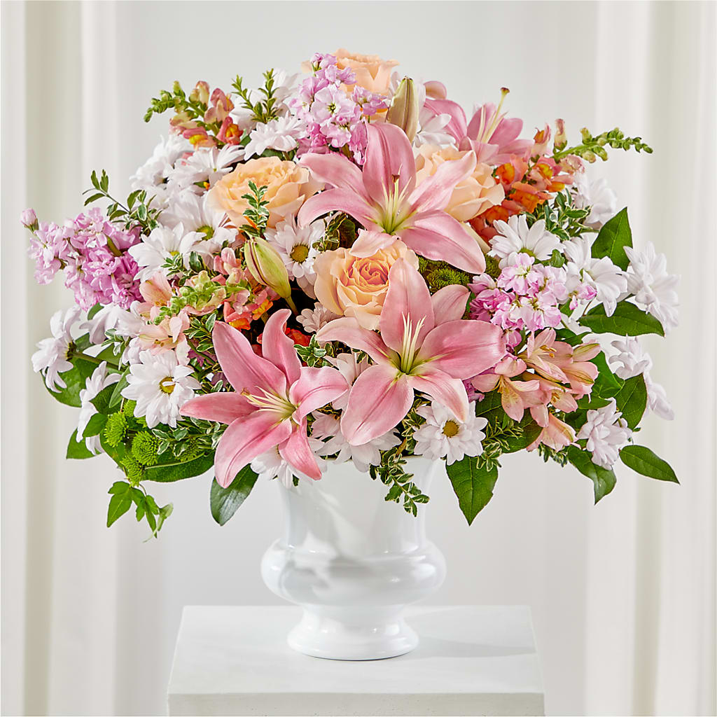 Heartfelt Gesture Urn Arrangement – Bruce Philp Florist, Windsor ON
