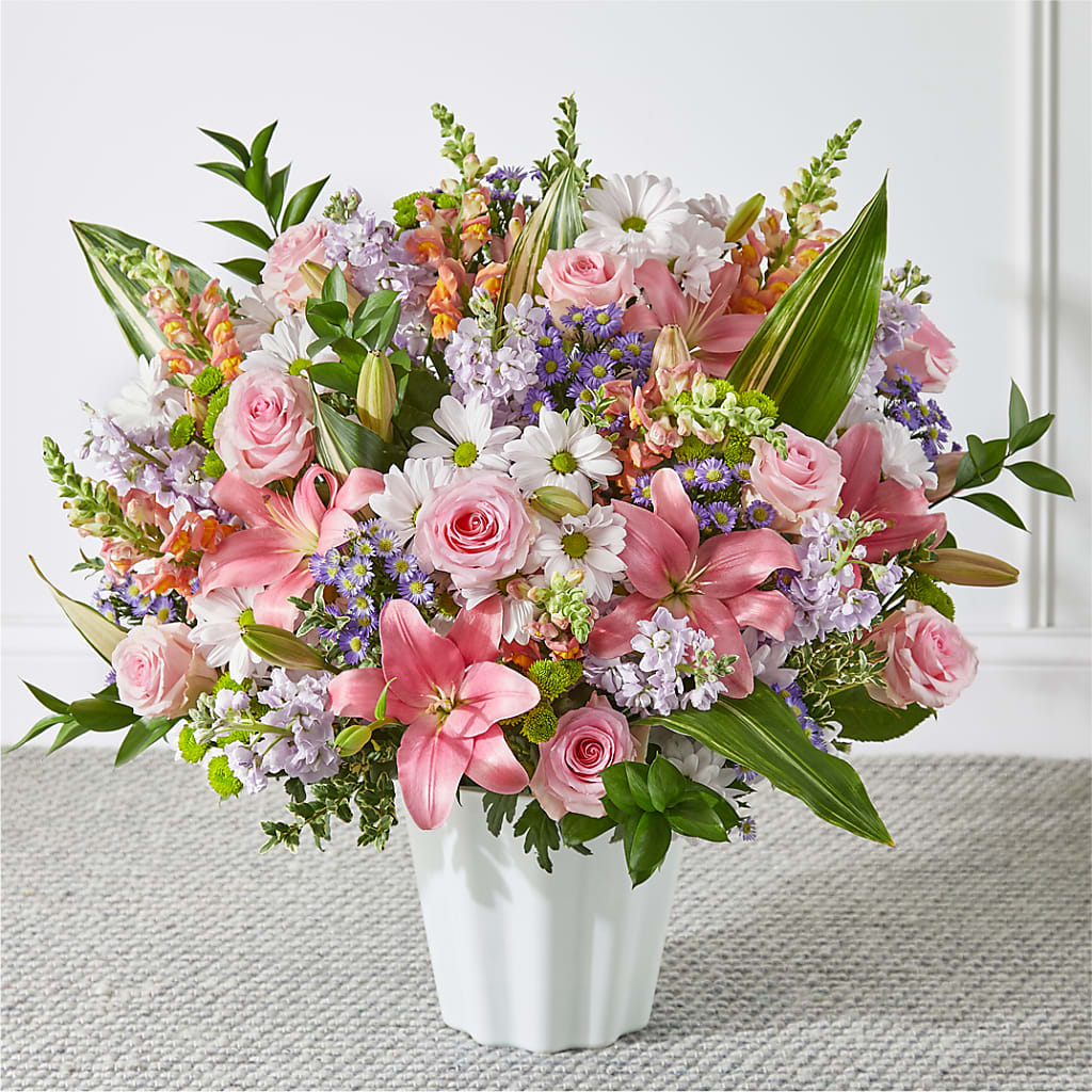 Abundant Compassion Floor Basket – Bruce Philp Florist, Windsor ON