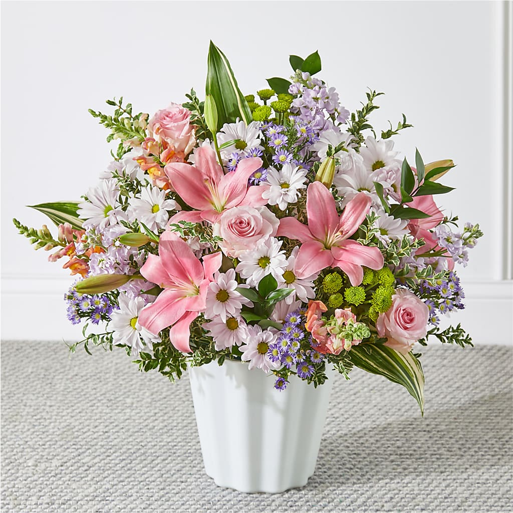 Abundant Compassion Floor Basket – Bruce Philp Florist, Windsor ON
