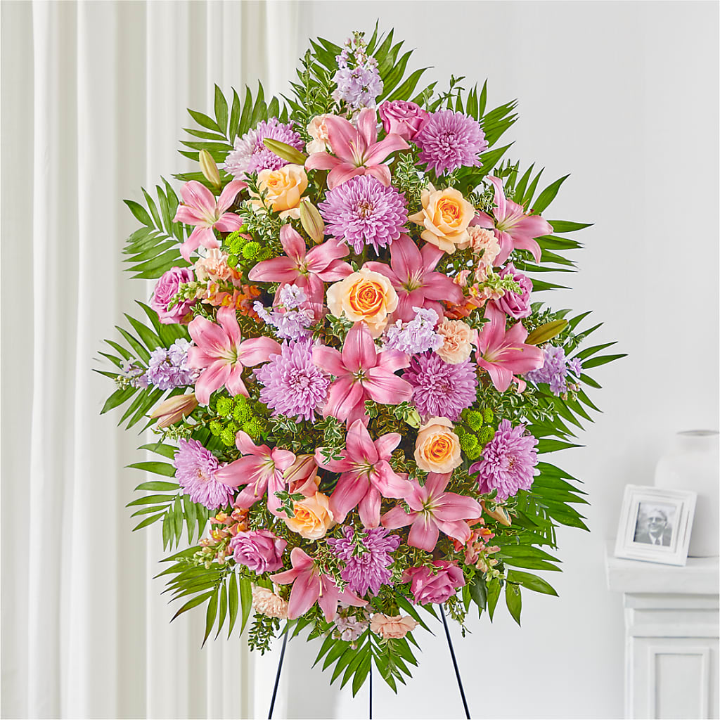 Love & Light Standing Spray – Bruce Philp Florist, Windsor ON