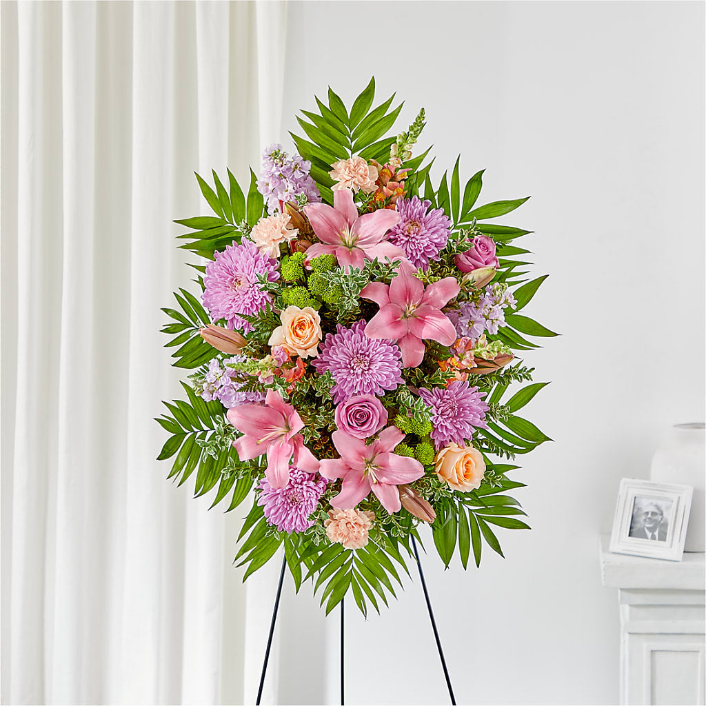 Love & Light Standing Spray – Bruce Philp Florist, Windsor ON