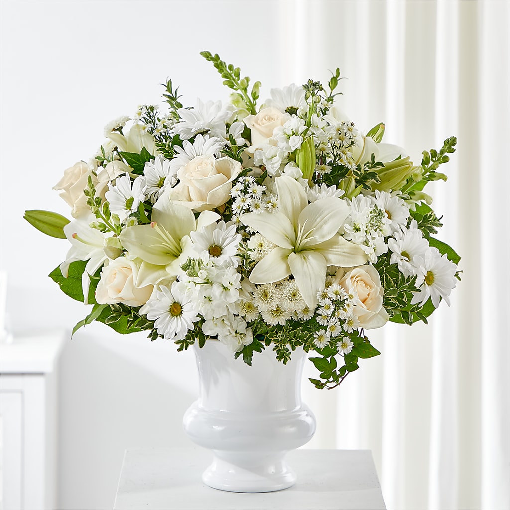 Uplifting Urn Arrangement – Bruce Philp Florist, Windsor ON