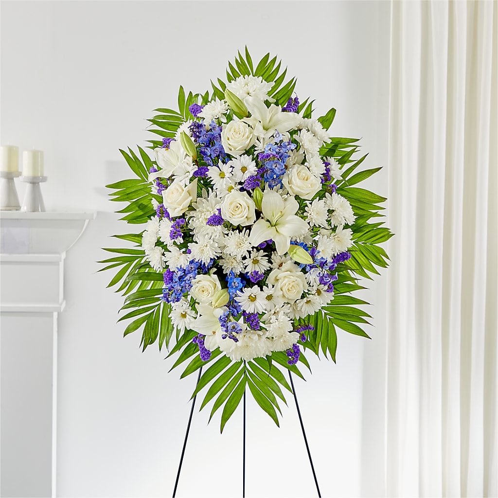 At Rest Standing Spray – Bruce Philp Florist, Windsor ON