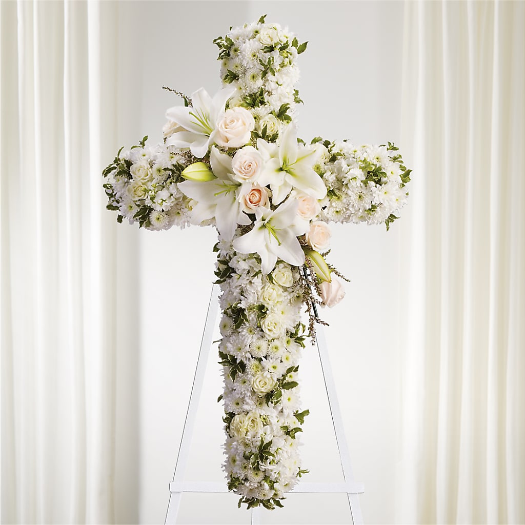 Spiritual Guidance Standing Spray – Bruce Philp Florist, Windsor ON