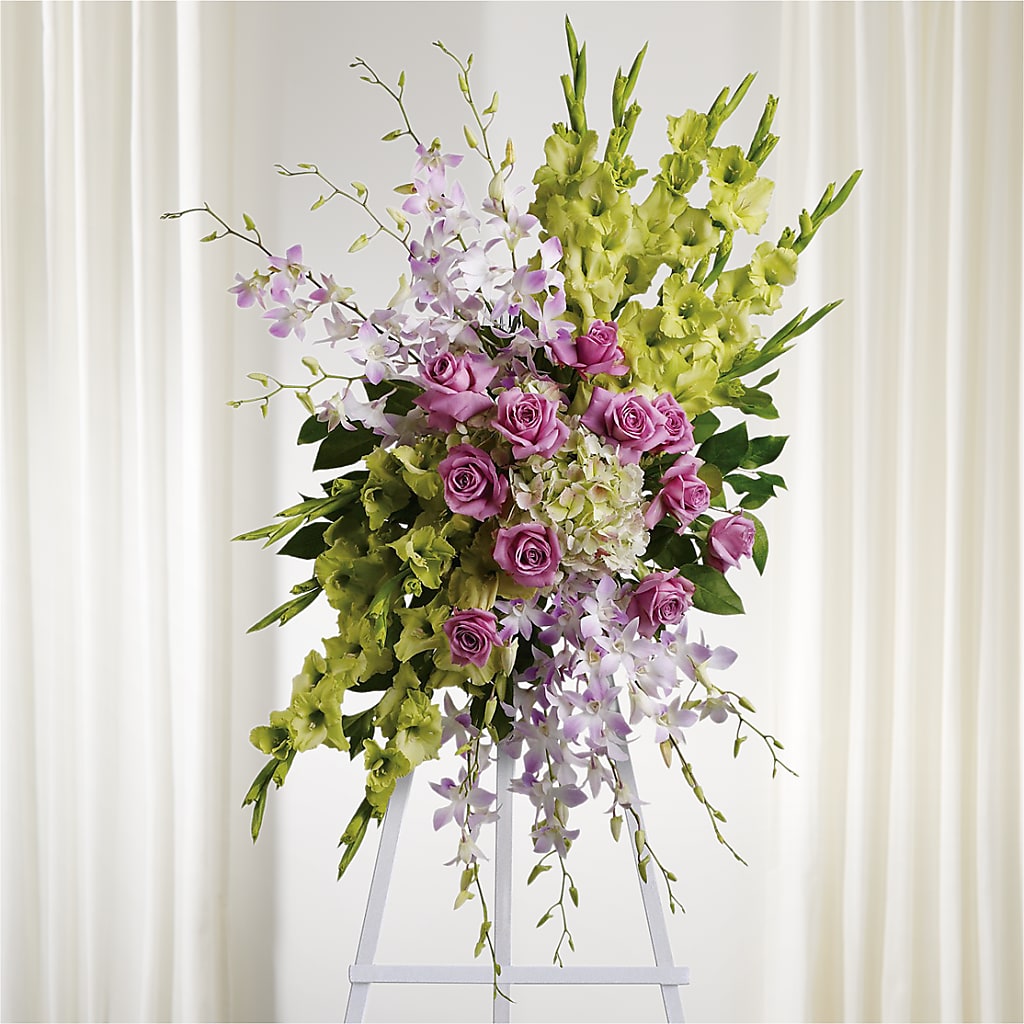 Lasting Legacy Standing Spray – Bruce Philp Florist, Windsor ON