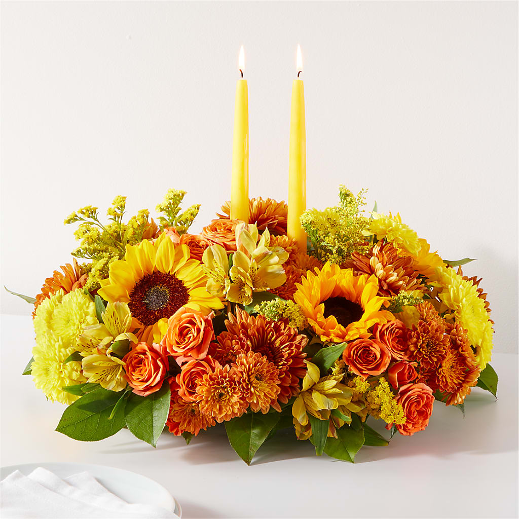 Autumn Harmony Centerpiece – Bruce Philp Florist, Windsor ON