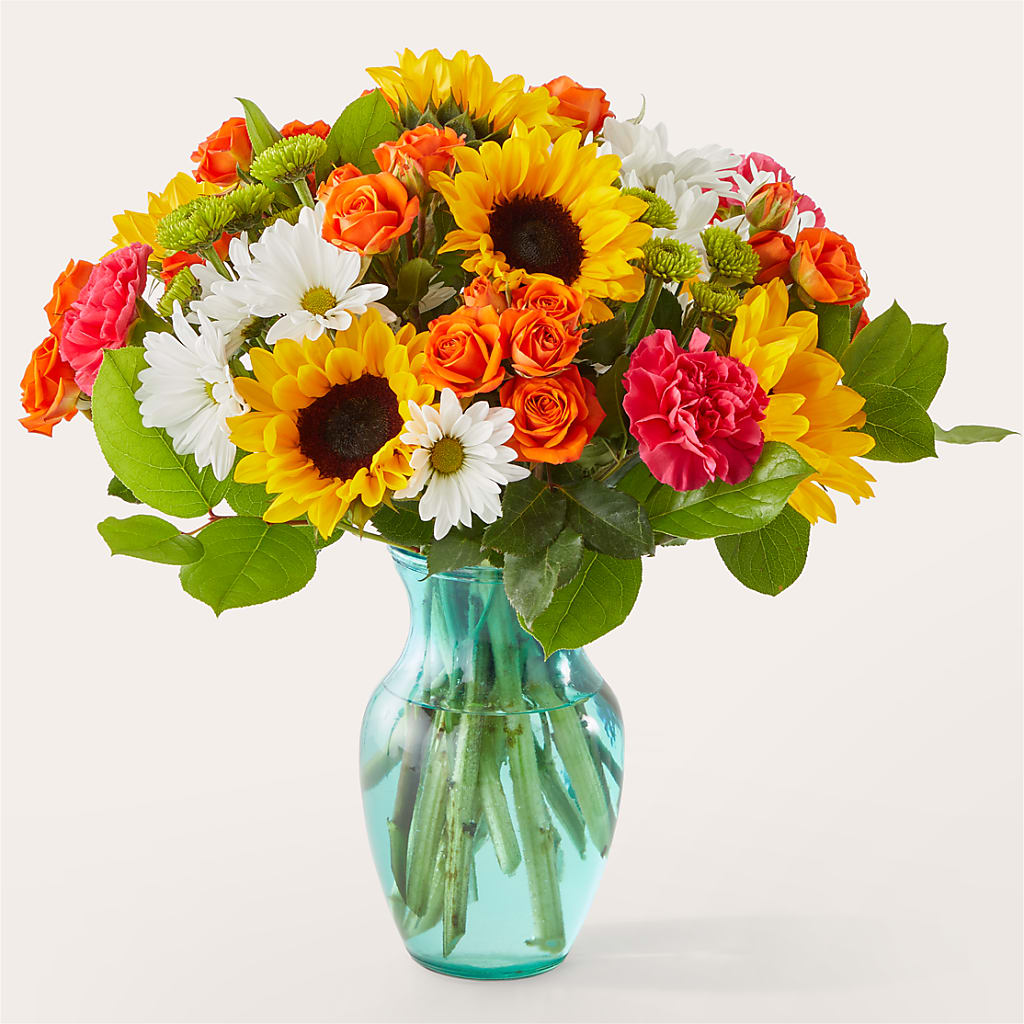 Sun-drenched Blooms Bouquet – Bruce Philp Florist, Windsor ON