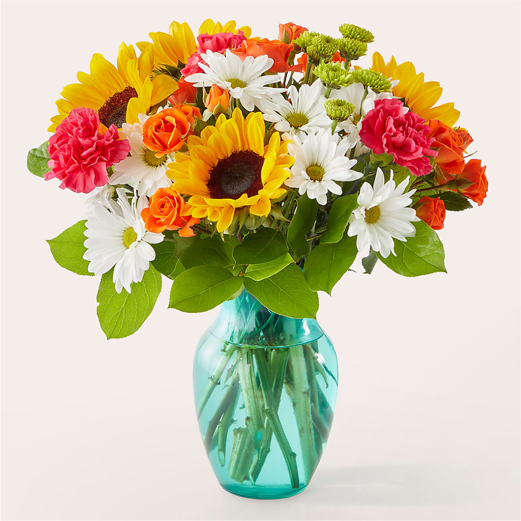 Sun-drenched Blooms Bouquet – Bruce Philp Florist, Windsor ON